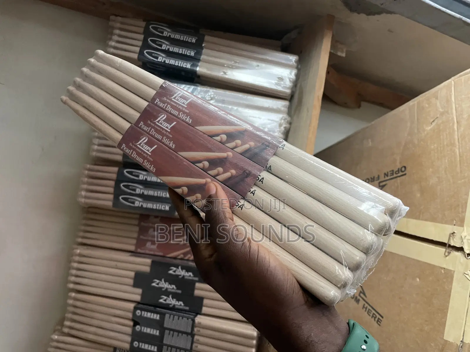 Pearl Drumstick Pack 5a
