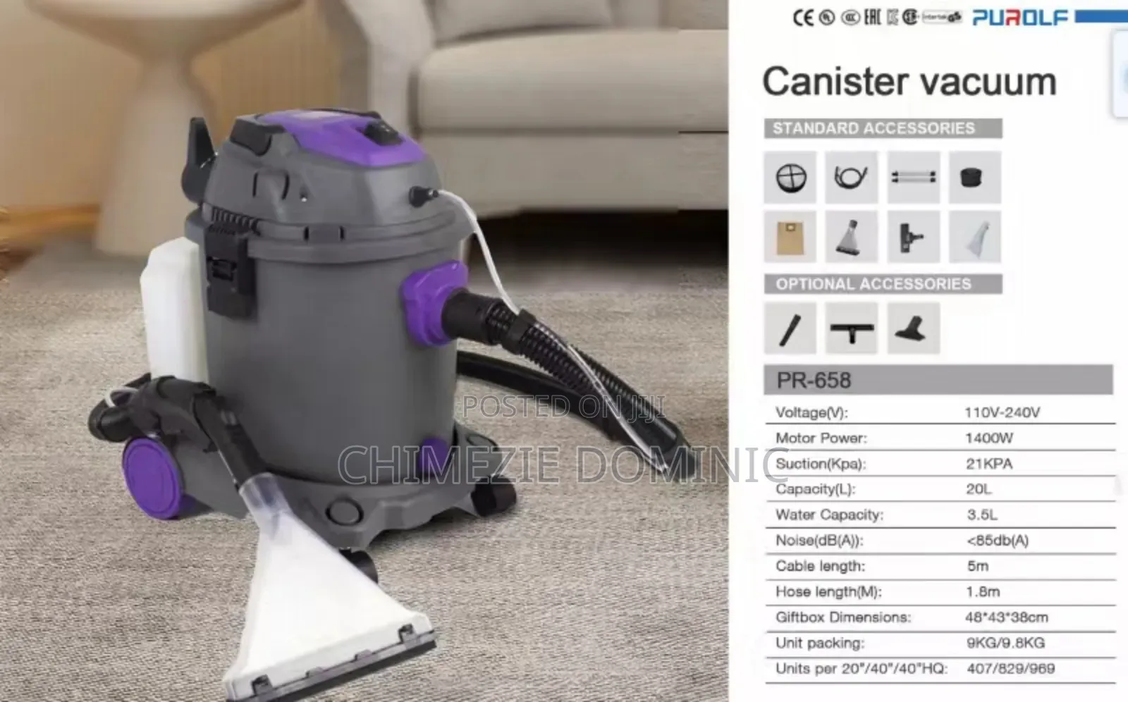 Spray Extraction(Upholstery) Machine