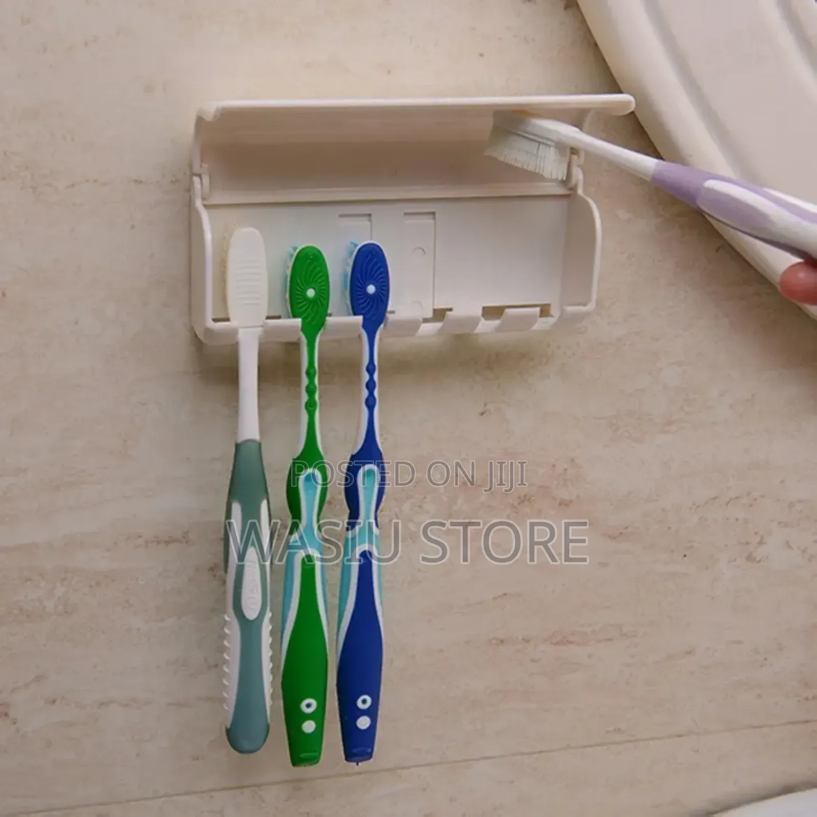 5 Wall Mounted Toothbrush Holder