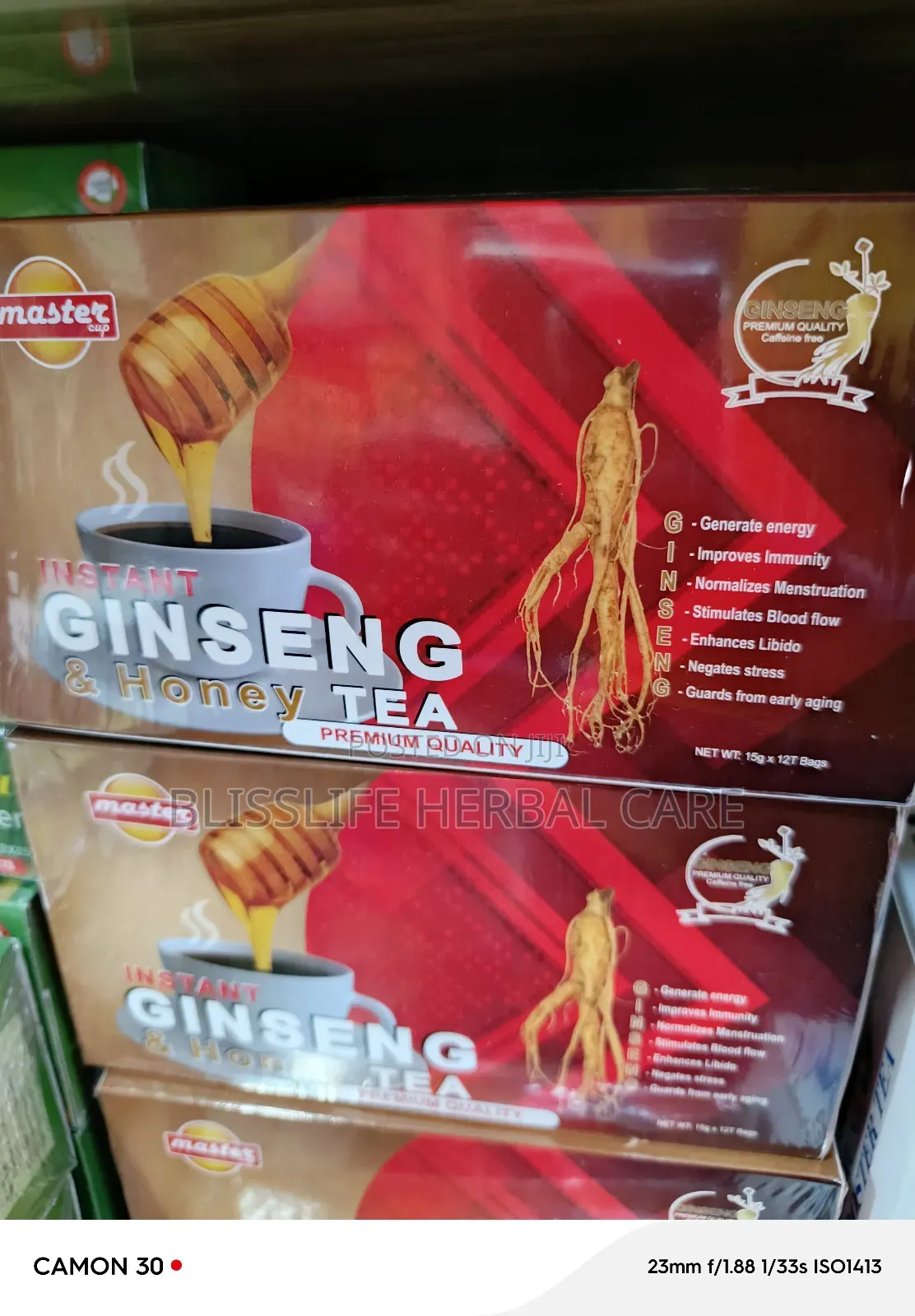 Ginseng Instant Tea Powder