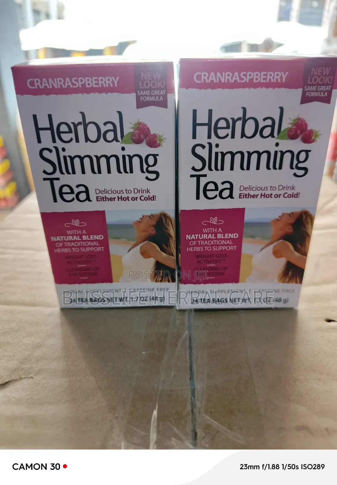 Herbal Slimming Tea Cranraspberry