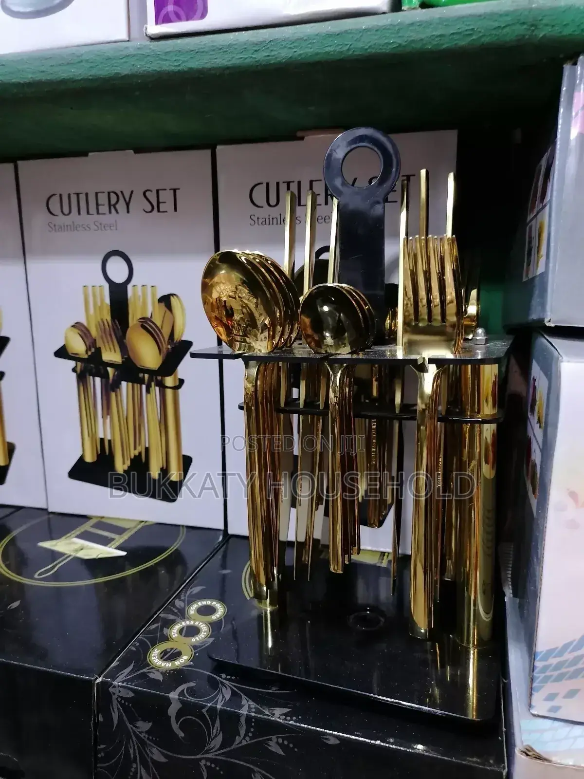 Original Set of Spoons and It Stand