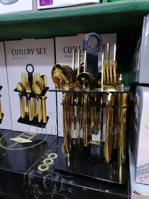 Original Set of Spoons and It Stand