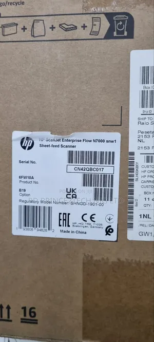 HP Scanjet Enterprise Flow N7000 Snw1 (6fw10a)