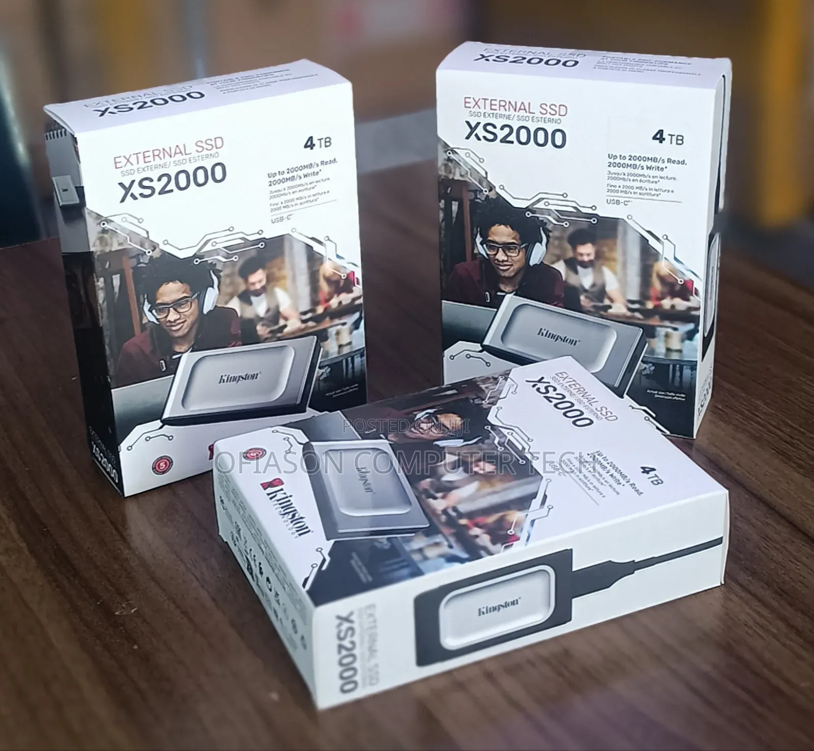 Kingston External SSD Xs2000 4tb