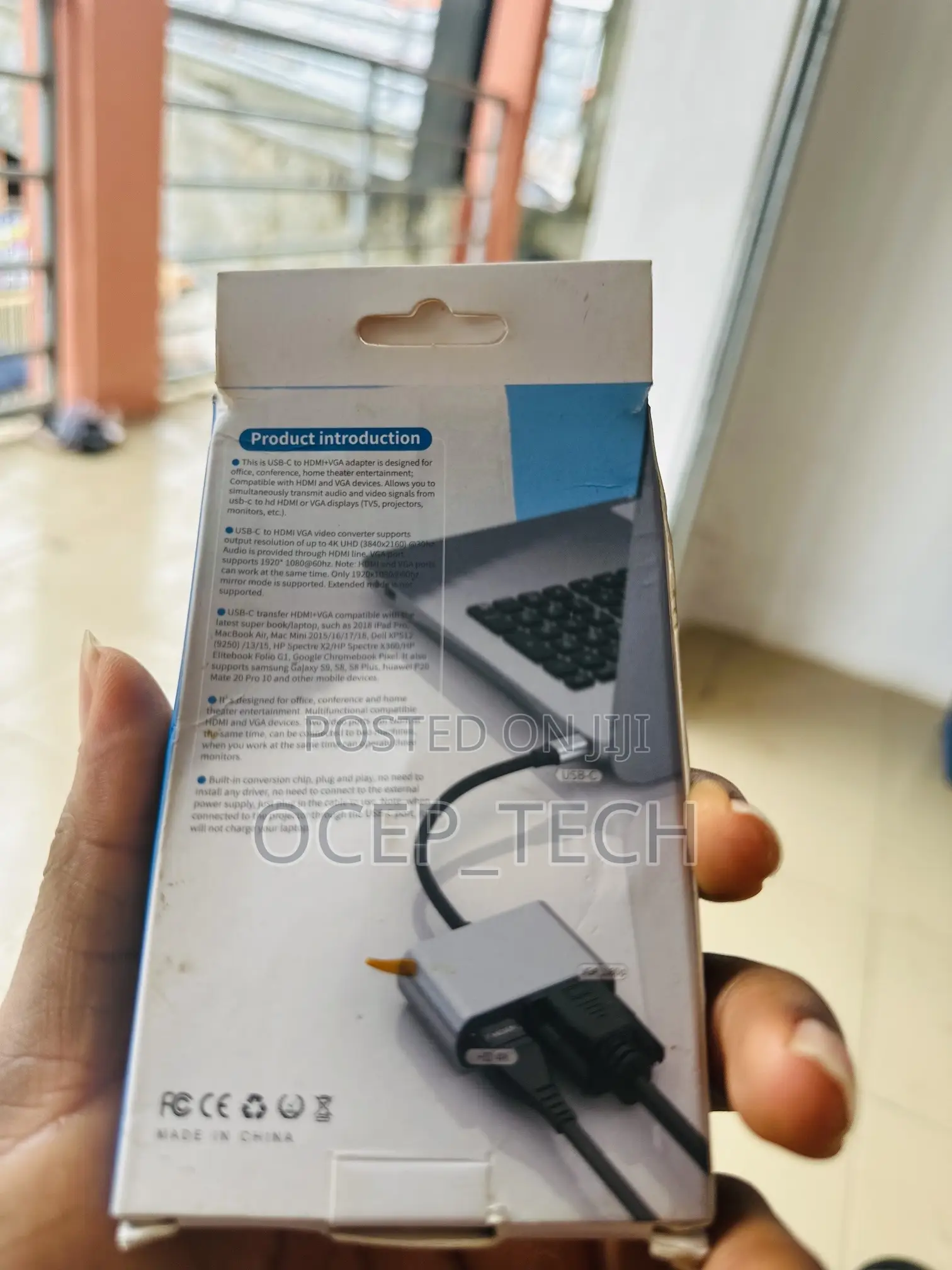Type C to Hdmi/Vga