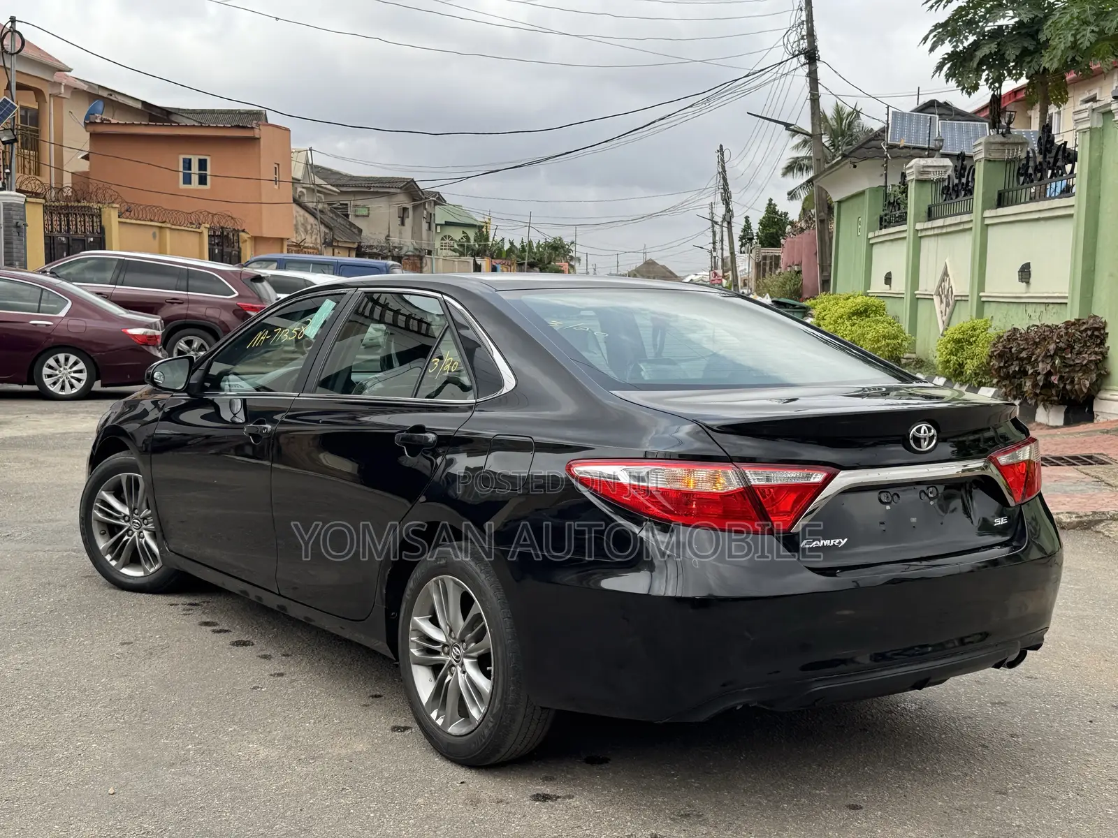 Toyota Camry SE 4dr Sedan (2.5L 4cyl 6A) 2015 Black