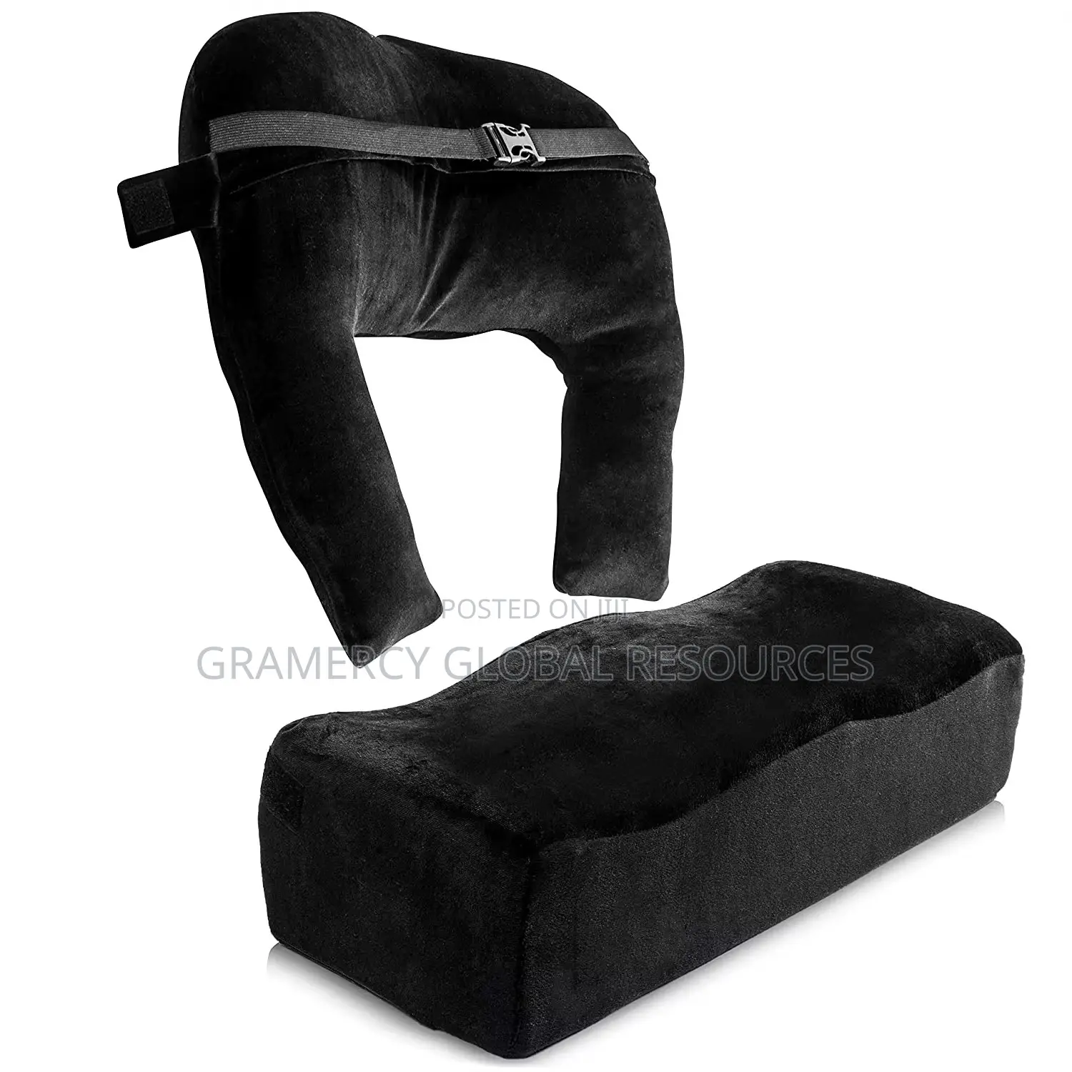 BBL Pillow Back Cushion Support 2-In1 Pack