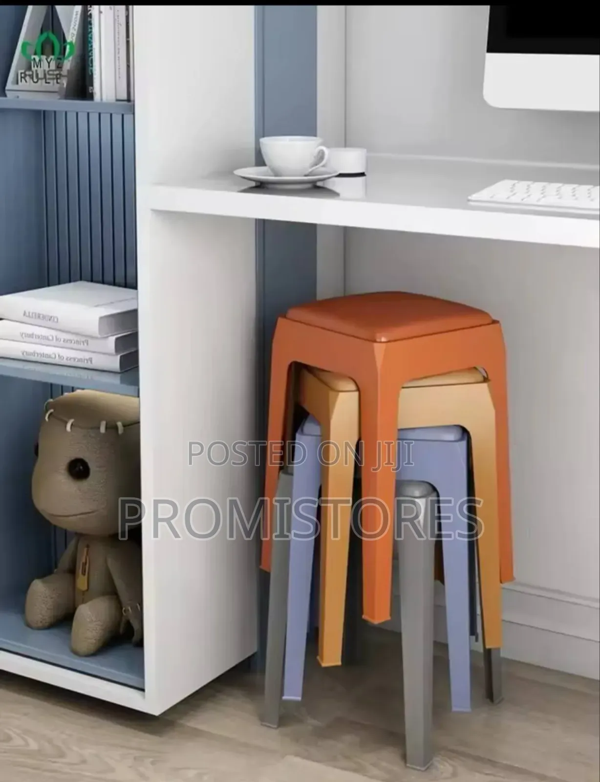 Nordic Thick Plastic Stool