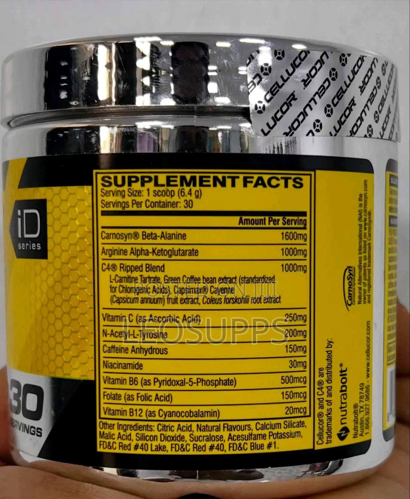 C4 Ripped Pre-Workout (30 Servings)