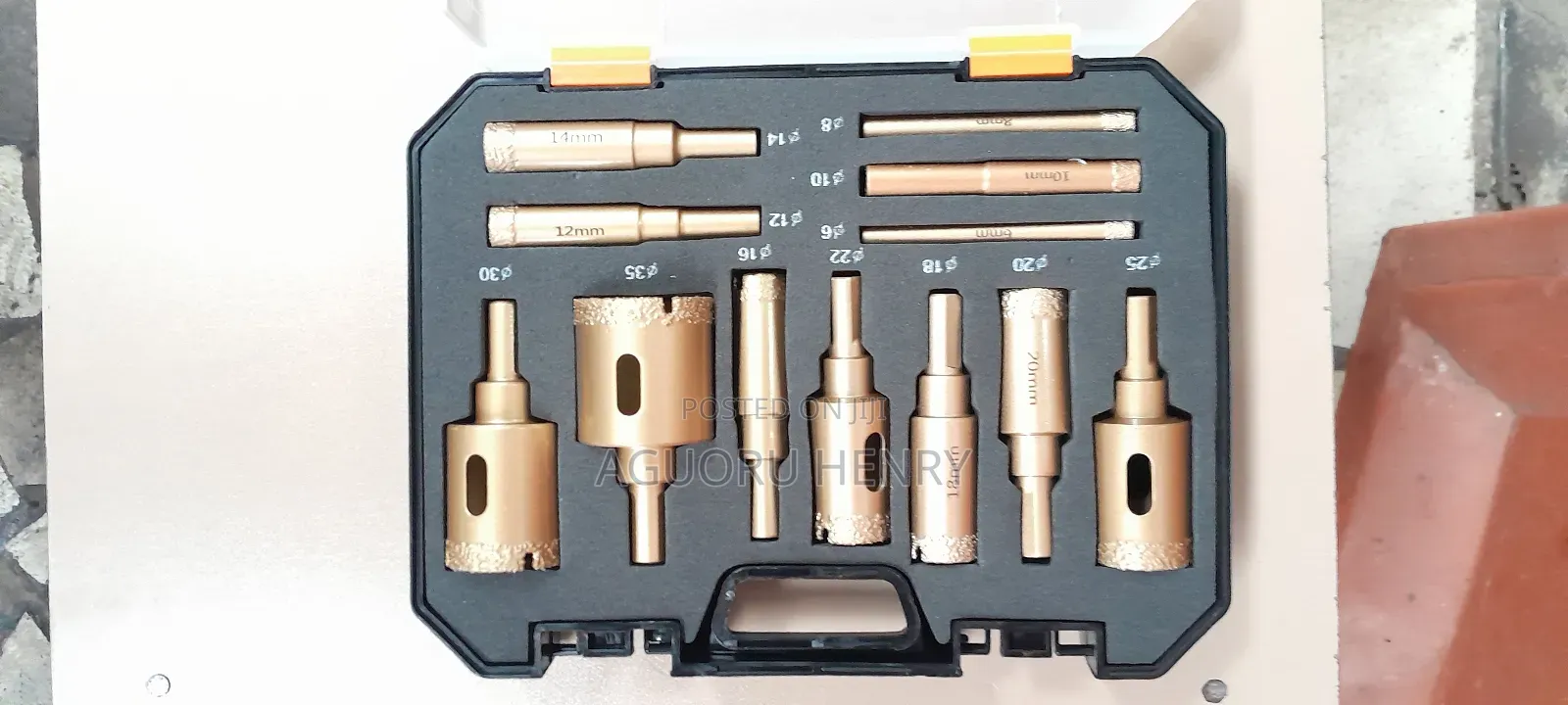 Diamond Coated Drill Bits Set