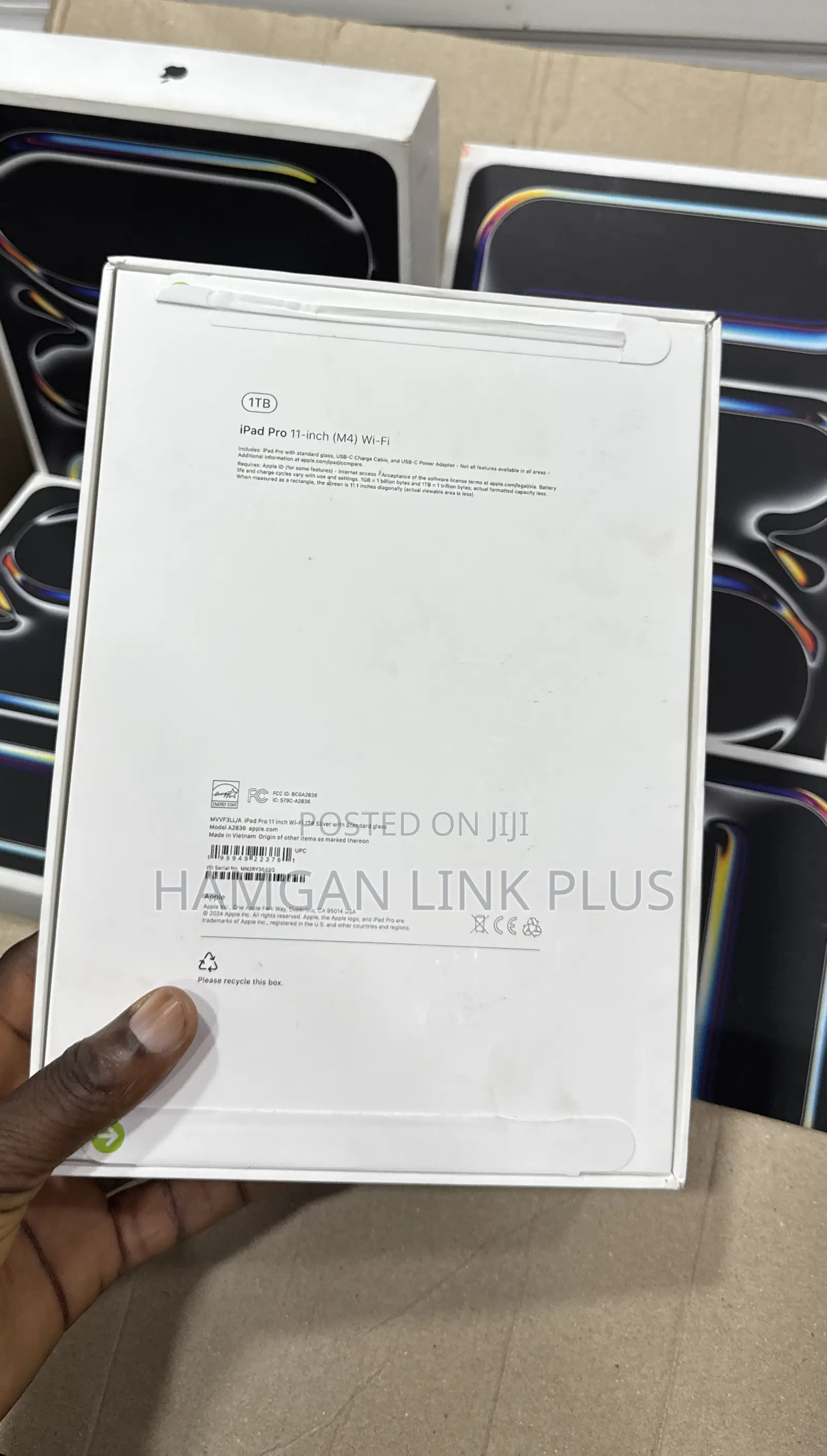 New Apple iPad Pro 11 (2024) 1 TB Silver