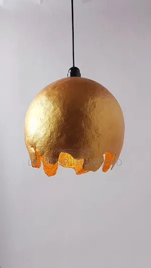 Black and Gold Pendant Light