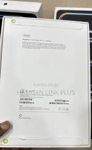 New Apple iPad Pro 11 (2024) 256 GB Black