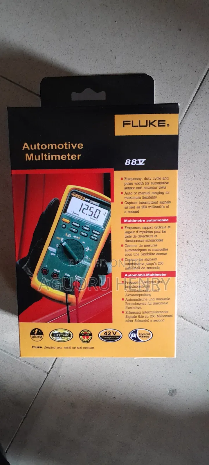 Fluke 88 Multimeter