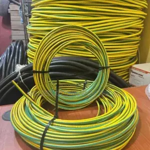 95mm Single Earth Green and Yellow Kablemetal
