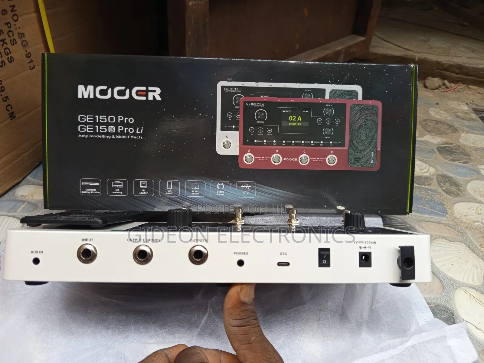 Mooer Ge 150pro Effect.