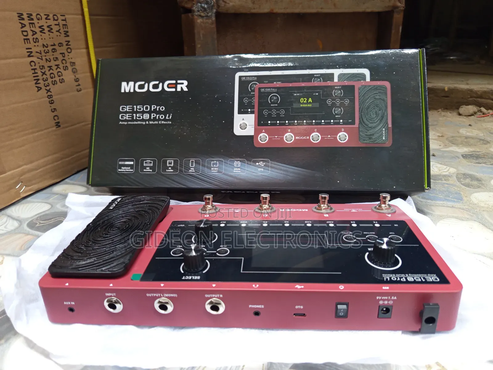 Mooer Ge 150proli Effect