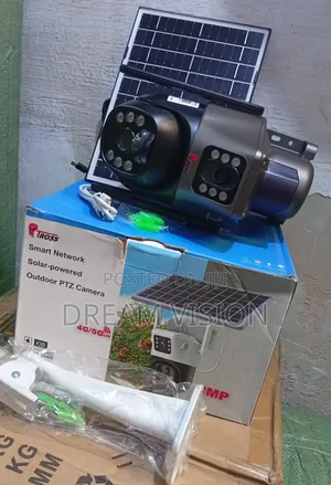 Dual Lens Powered Solar Camera
