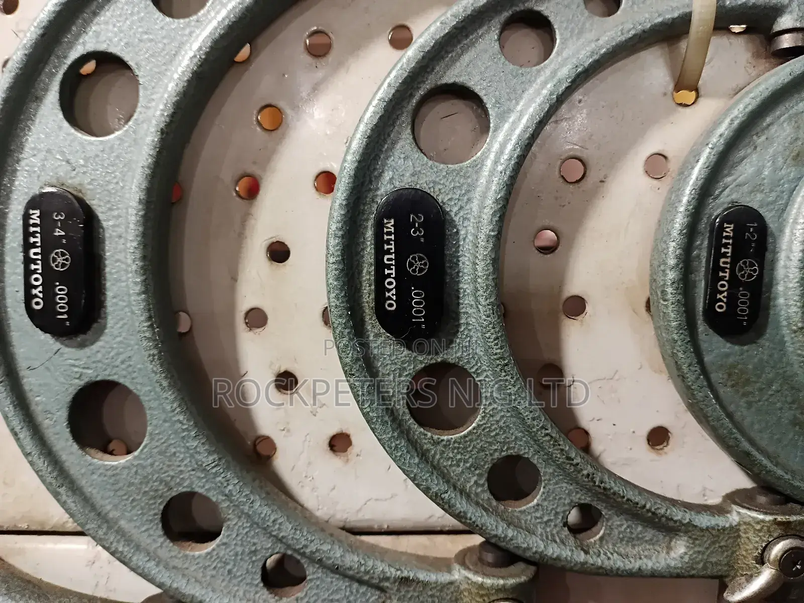 12pc Mitutoyo 103-908-40 Outside Micrometer 0-12"
