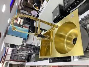 Gold Kitchen Sink And Tap