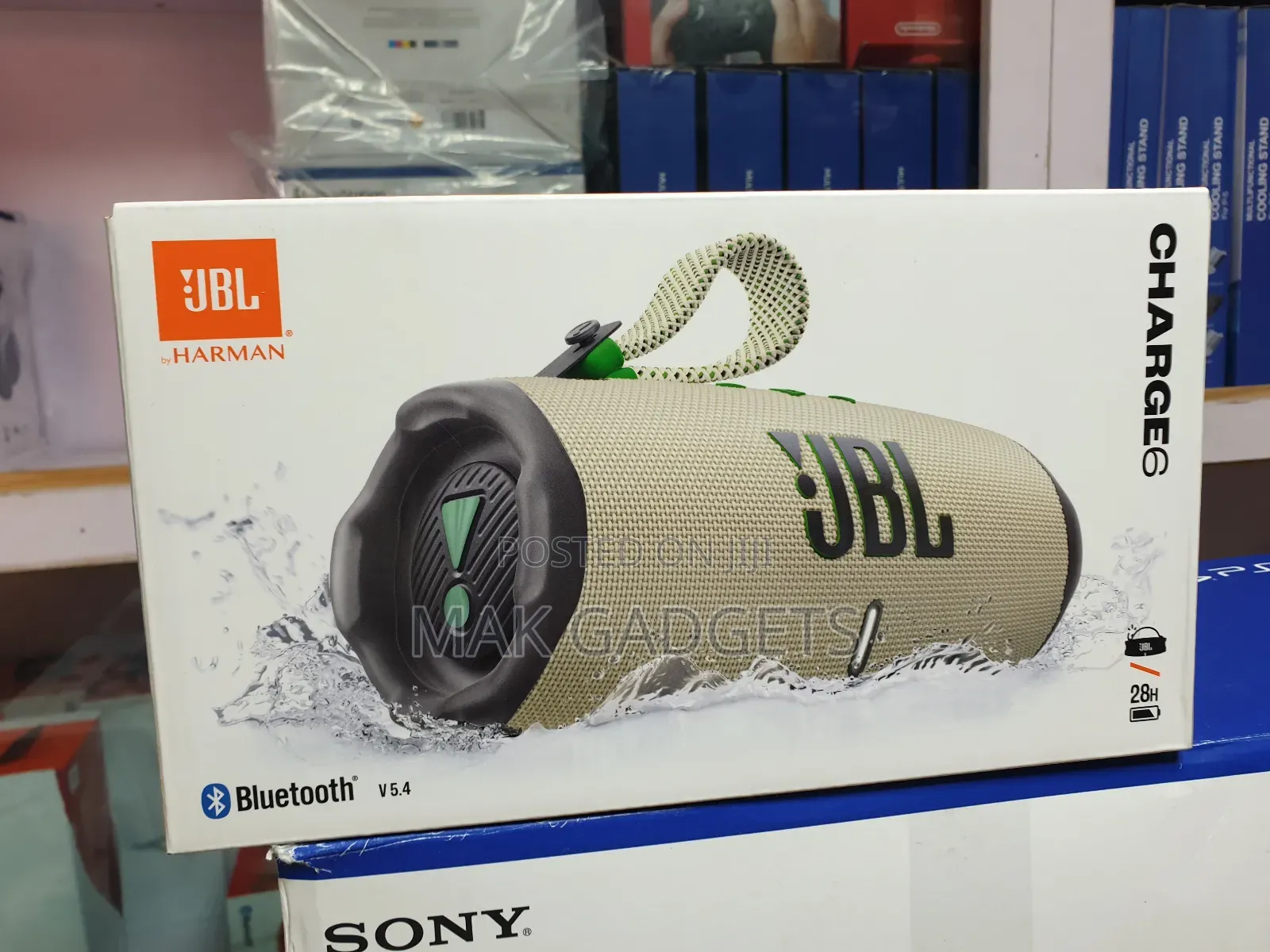 Jbl Charge 6 - Portable Waterproof Drop-proof Bluetooth