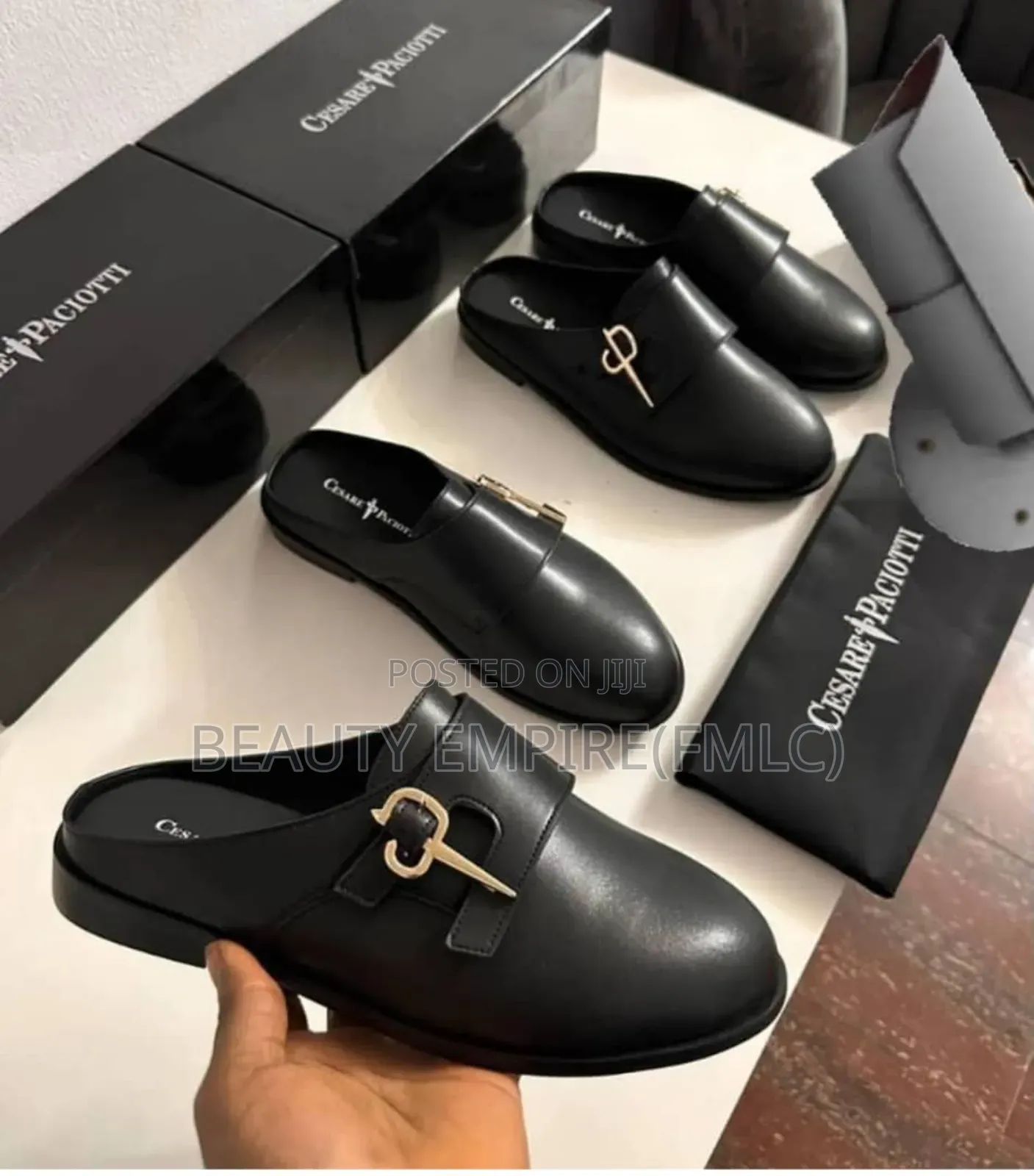 Quality Cesare Pacioitti Half Shoe