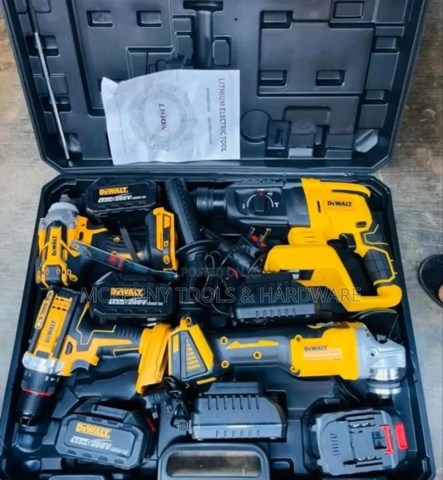Dewalt 4in 1 Cordless Power Tool Set