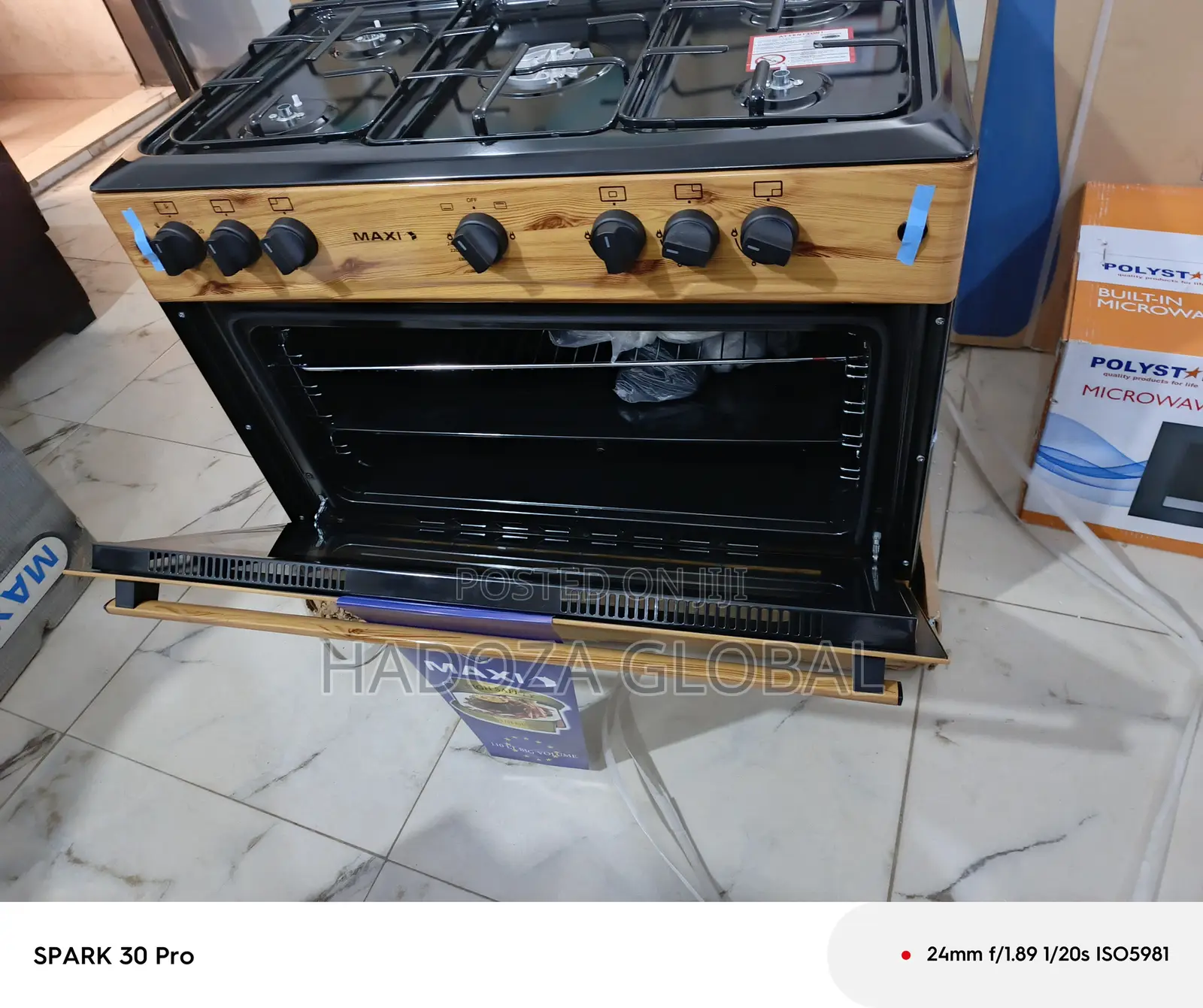 Full-size Gas Range – Heavy Duty With Spacious Oven