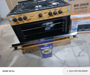 Sturdy Gas Burner Unit With Oven – Everyday Kitchen Use