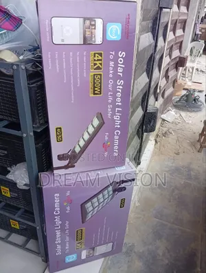 Ubox Street Light With Camera