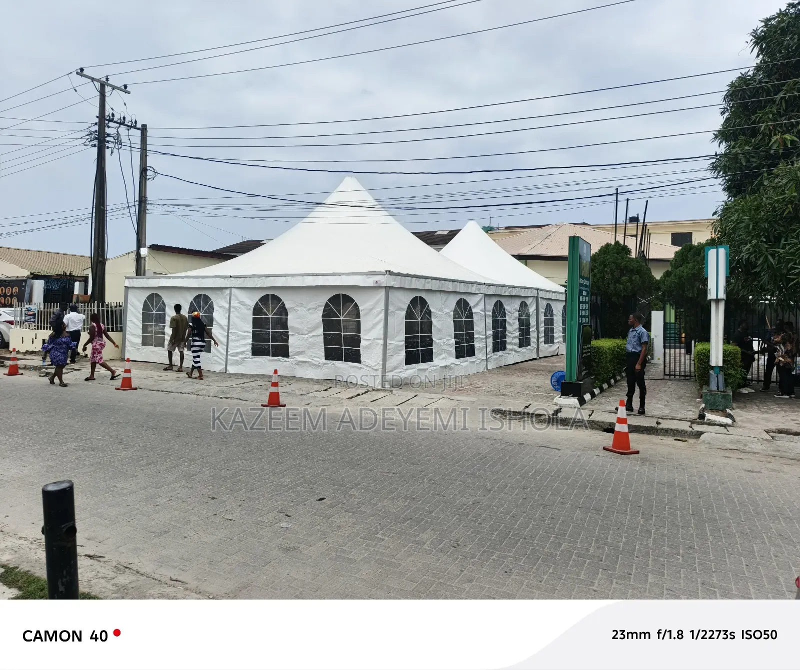 10mx20m Marquee