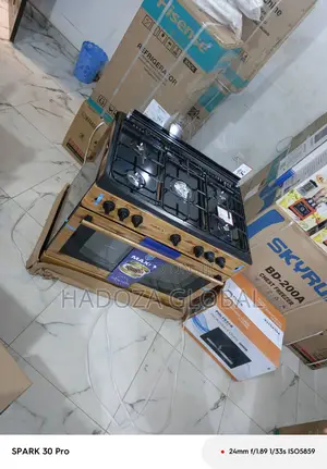 Rugged Burner + Oven Unit – Great For Busy Homes - 5 Burners