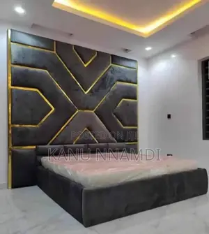 7or8 Fit Height 6by6 Bed Frame With Two Bedside