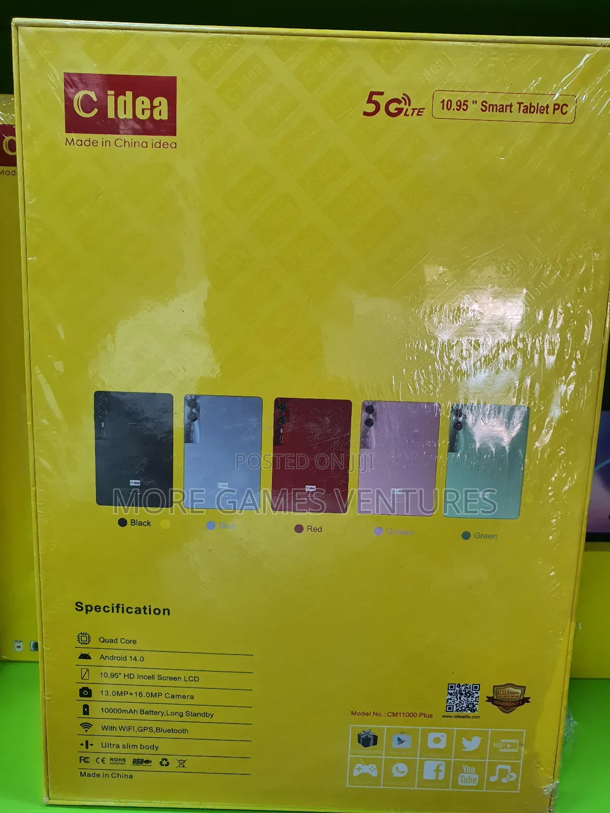 New C idea CM8800 Plus 1 TB Red