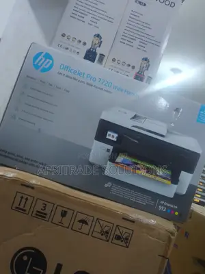 Hp 7720 Wide Format Printer – Duplex, Adf, Wi-Fi, Airprint