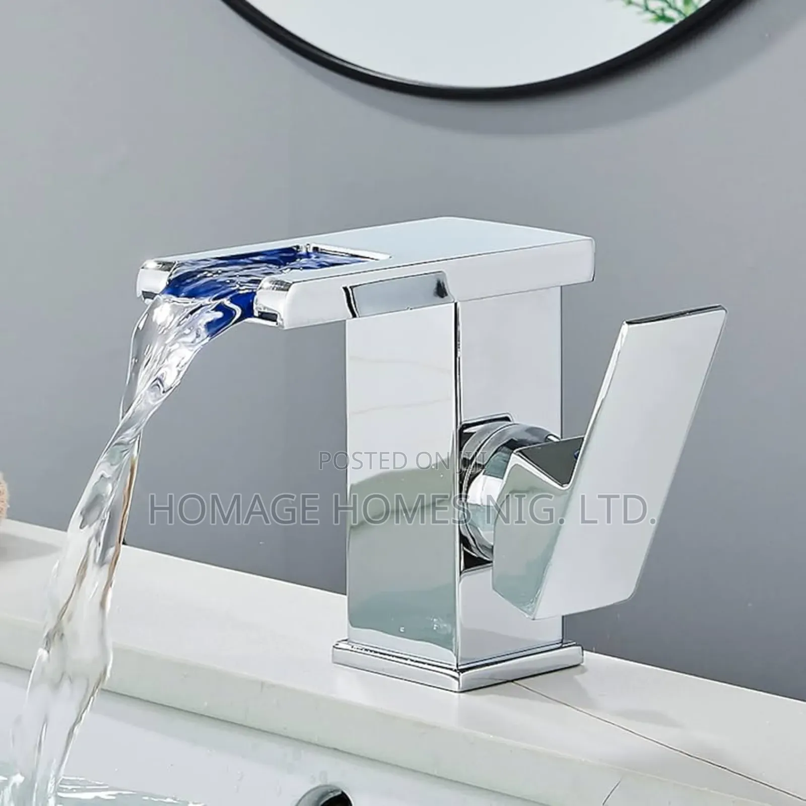 Basin Mixer Tap Wit Light