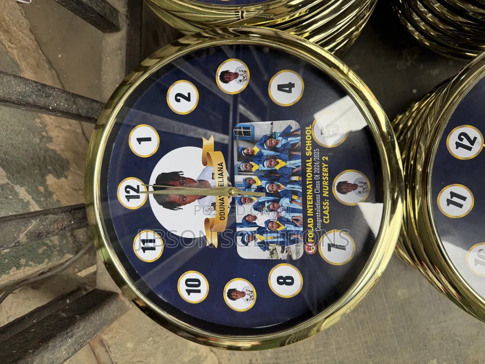Souvenir Award Gift Wall Clock