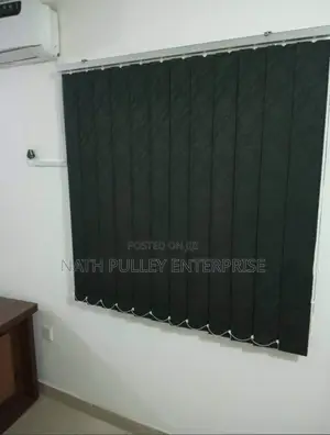 Elegant Black Vertical Blind