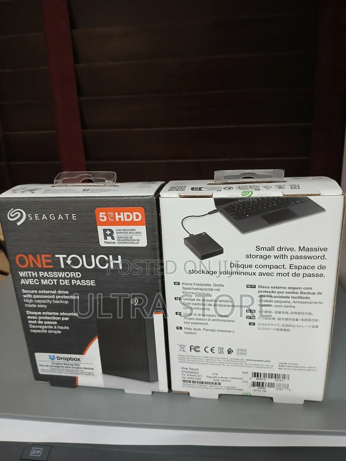 Seagate One Touch 5tb External Hard Drive Hdd