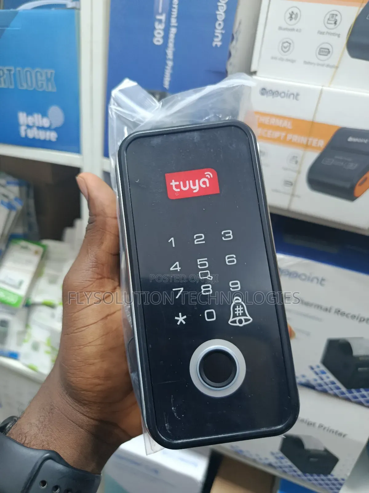 Tuya Smart Digital Glass Door Lock