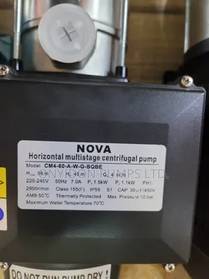 Nova Multistage Stainless Surface Pump 1.5hp