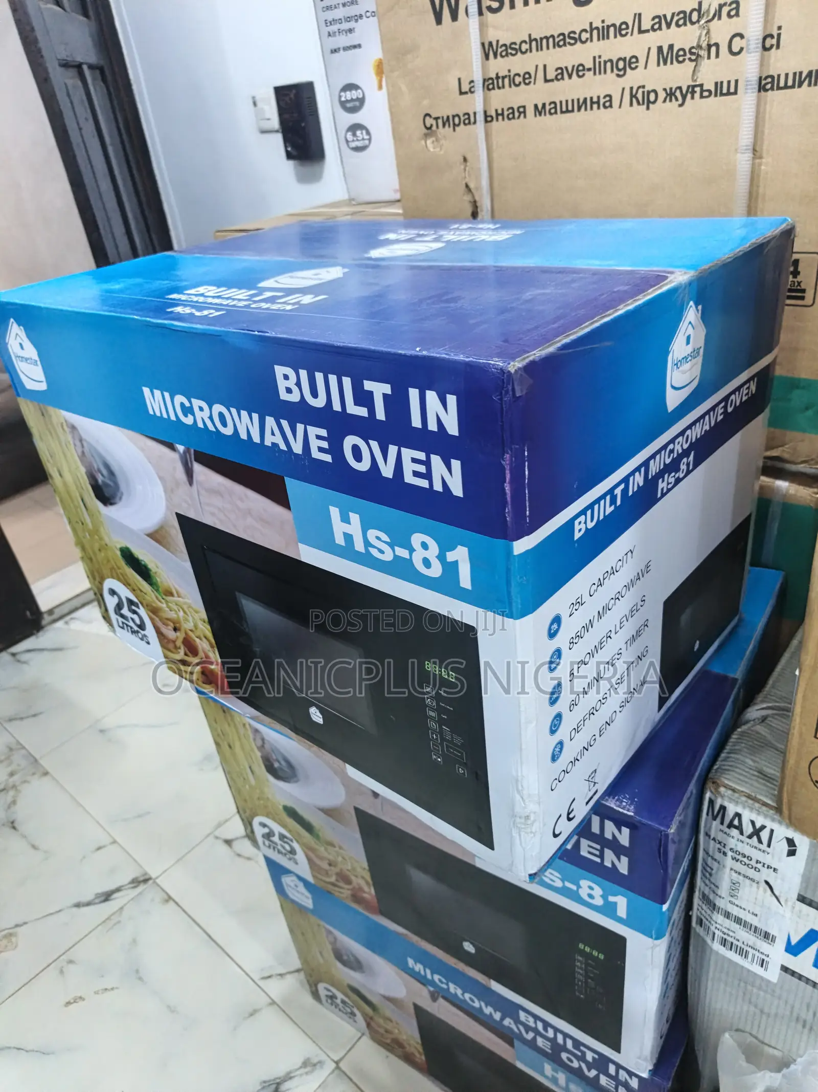 Homestar Hs-81 Built in Microwave (25l) for Family Cooking