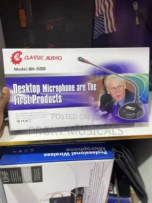 Desk Mic Classic Audio Sn-500