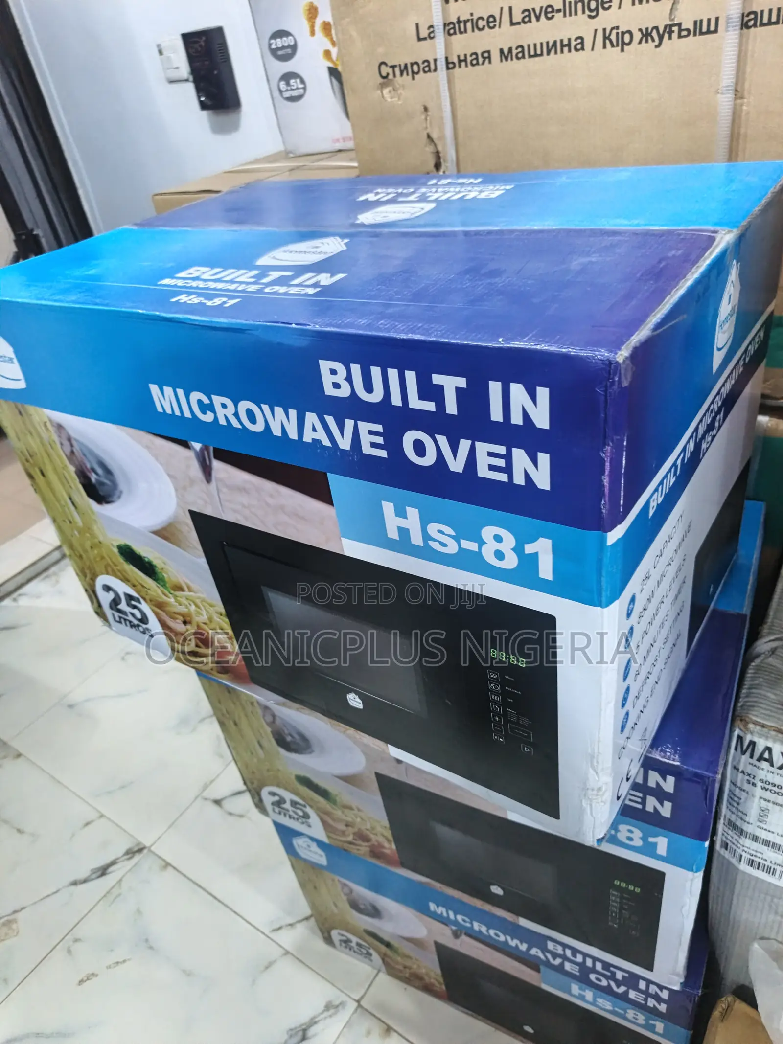 Homestar Hs-81 Microwave (25l) Built in With Multi-Function