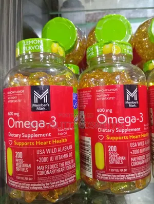 Member's Mark Omega-3 200 Pesco-Vegetarianlemon Flavour
