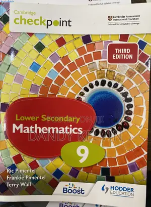Checkpoint Maths(Cambridge) for 7(Jss1), 8(Jss2), 9(Jss3).