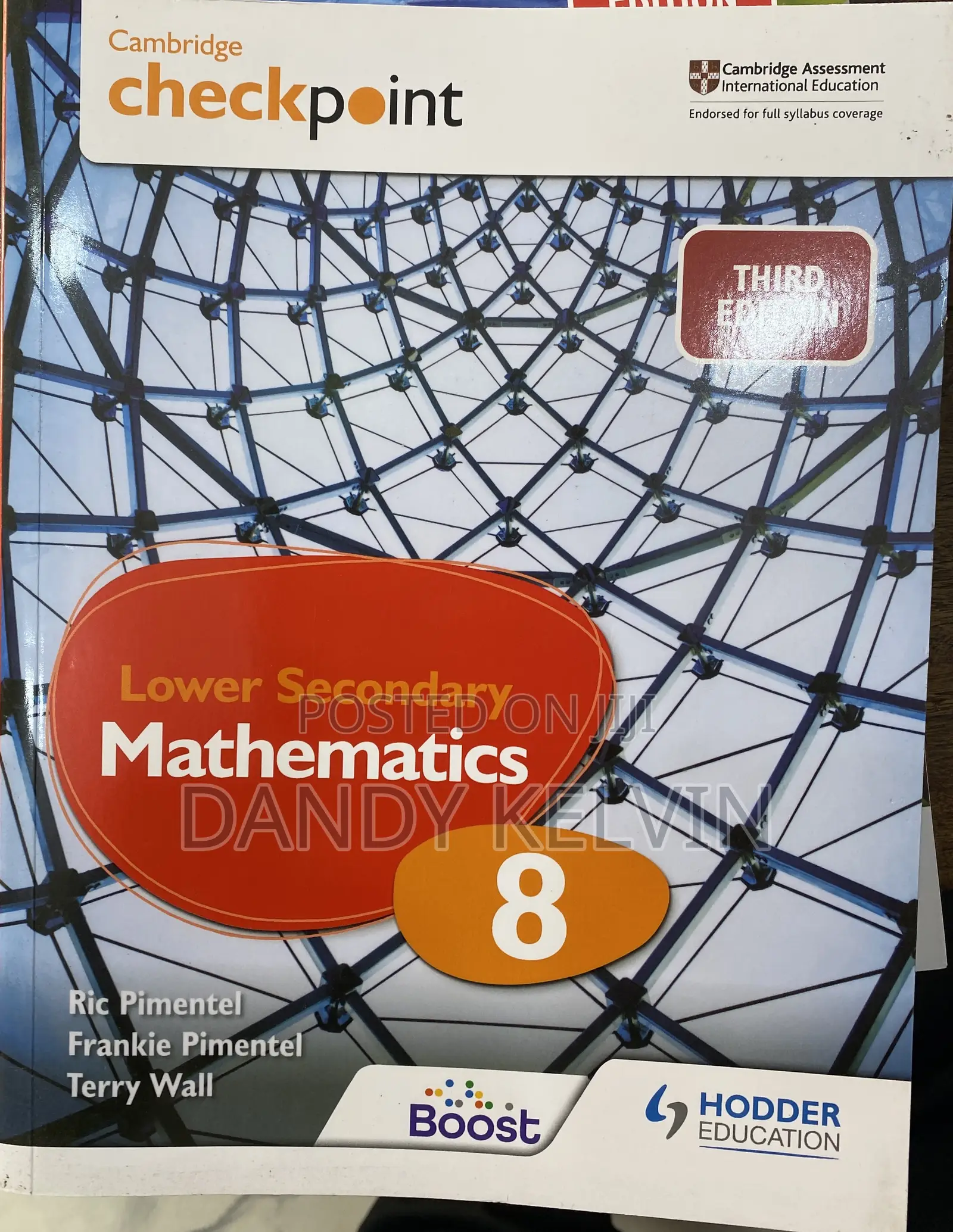 Checkpoint Maths(Cambridge) for 7(Jss1), 8(Jss2), 9(Jss3).