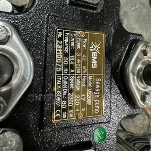 Ems Sewage Pumps 3hp