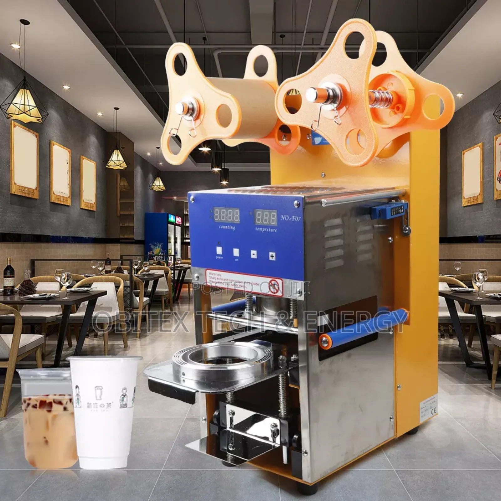 Semi-Automatic Cup Sealing Machine – No-F07